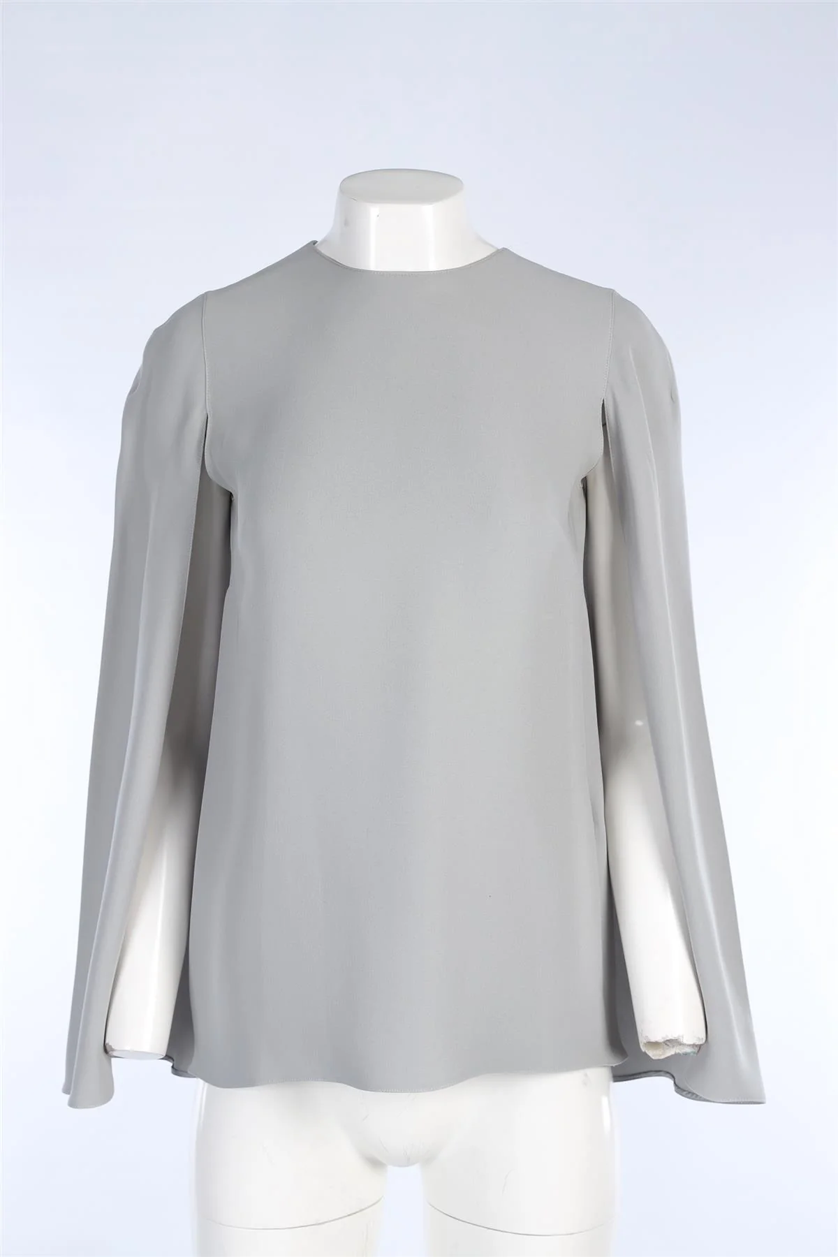 VALENTINO BLUE SILK TOP IT 42 UK 10 - Image 2