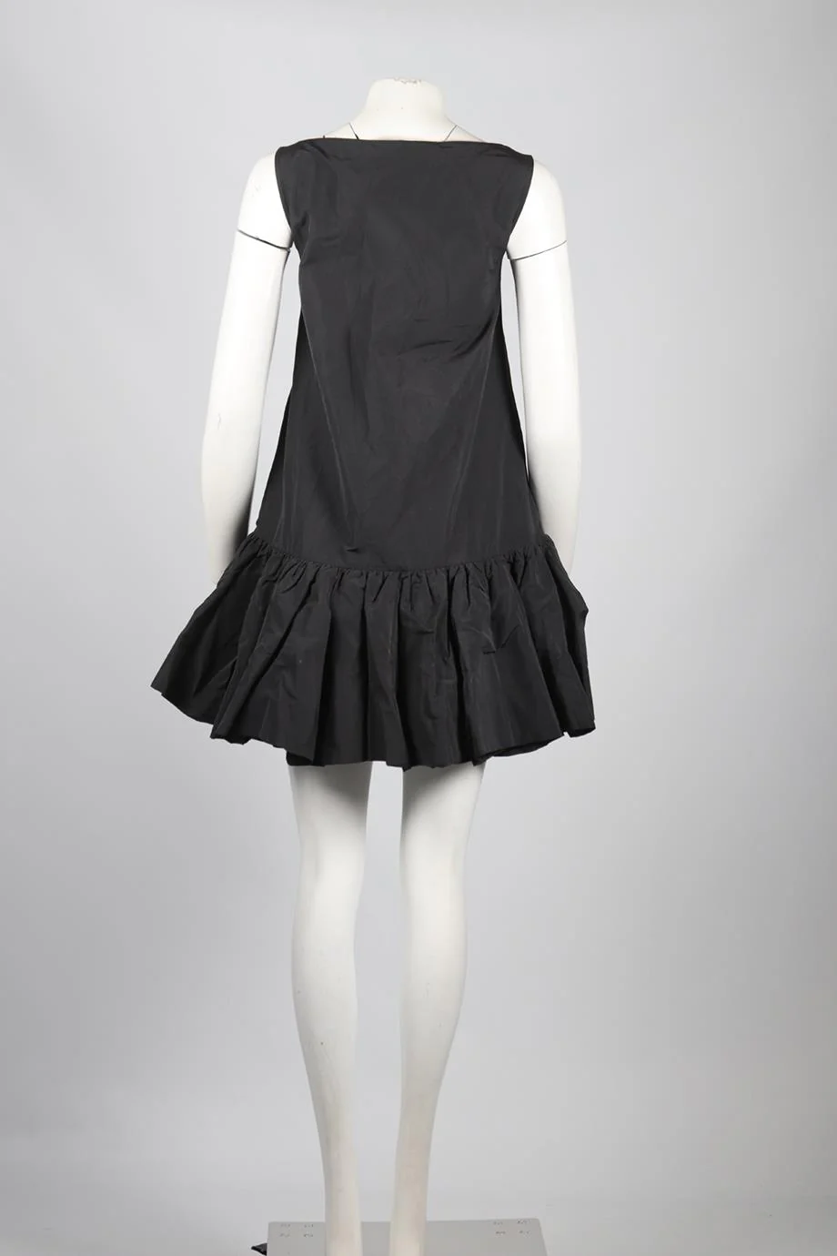 VALENTINO COTTON BLEND MINI DRESS IT 38 UK 6 - Image 4