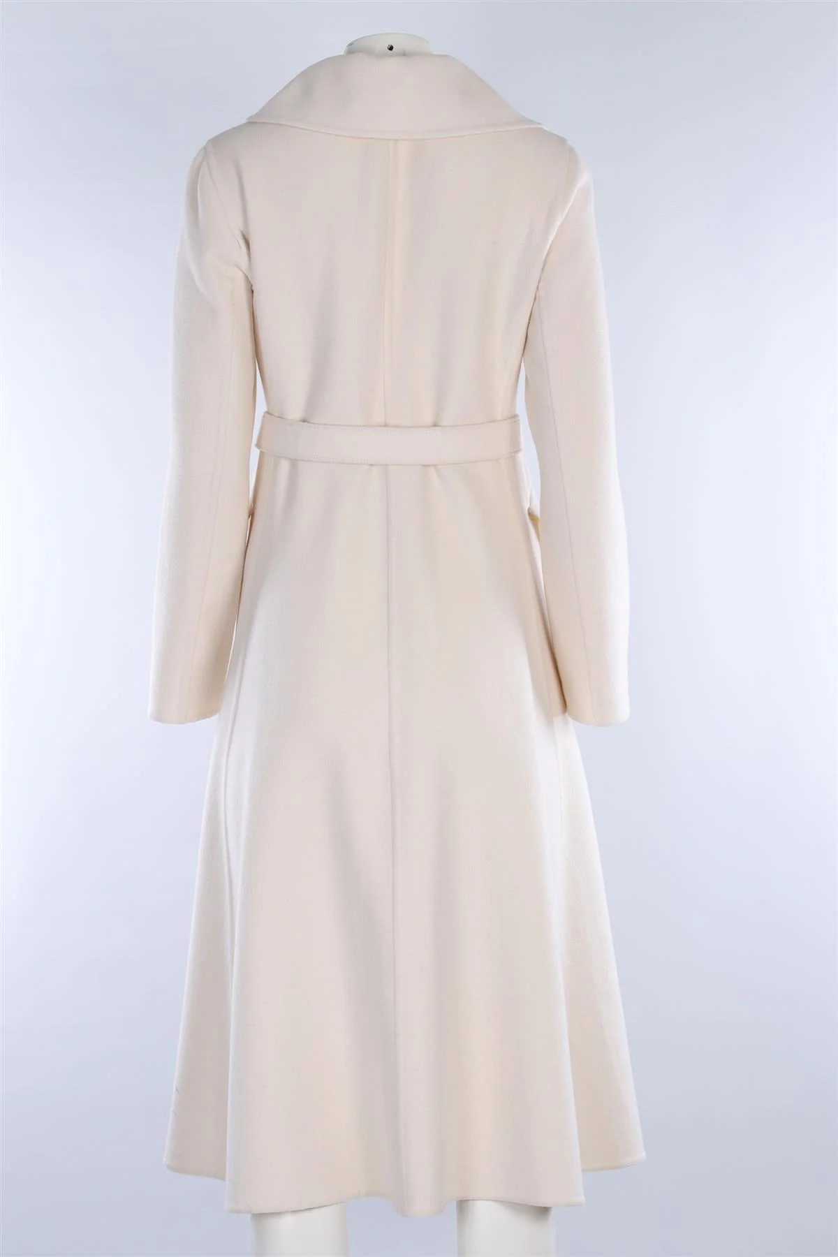 VALENTINO CREAM WOOL COAT IT 40 UK 8 - Image 4