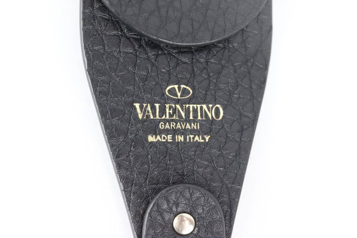 VALENTINO EMBROIDERED CANVAS AND LEATHER BAG STRAP - Image 6