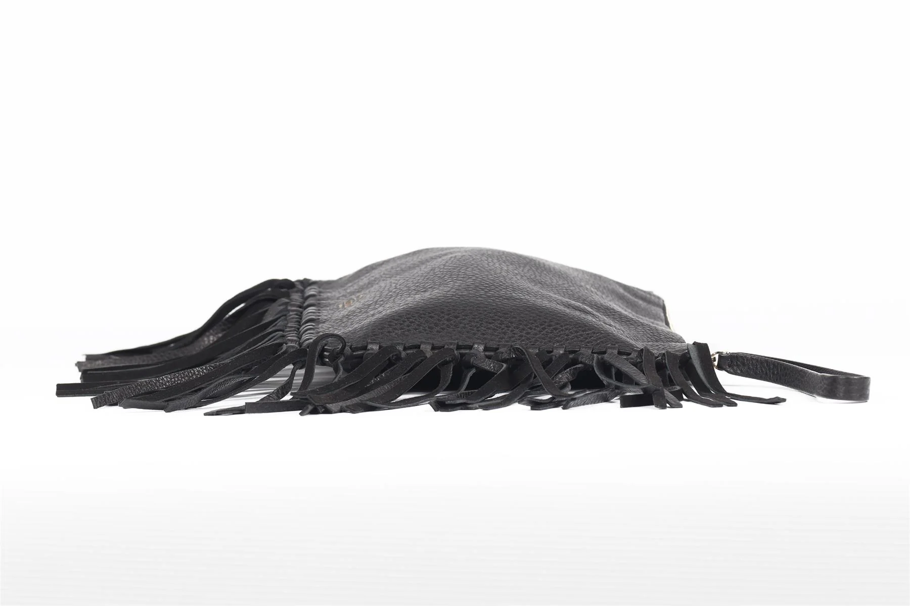 VALENTINO GARAVANI BLACK LEATHER CLUTCH - Image 5