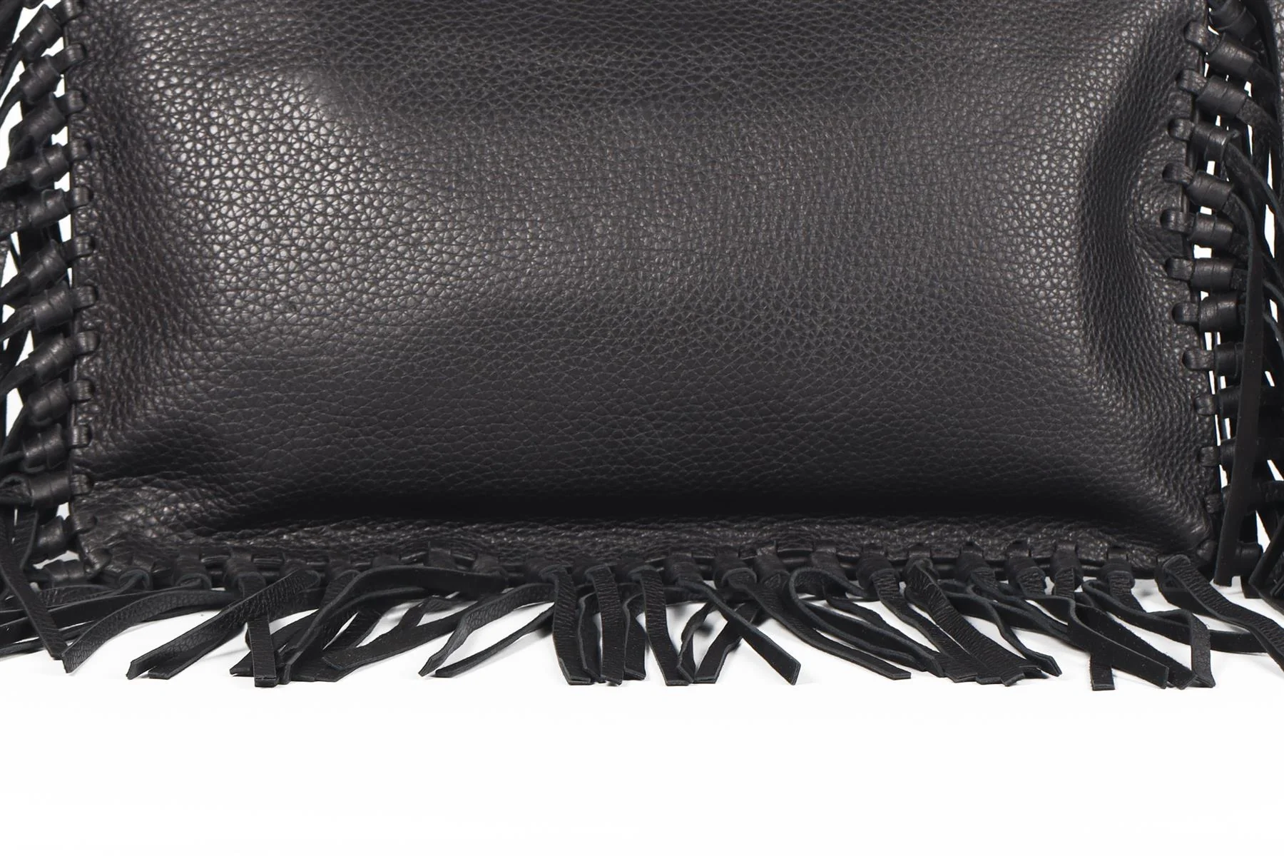 VALENTINO GARAVANI BLACK LEATHER CLUTCH - Image 7