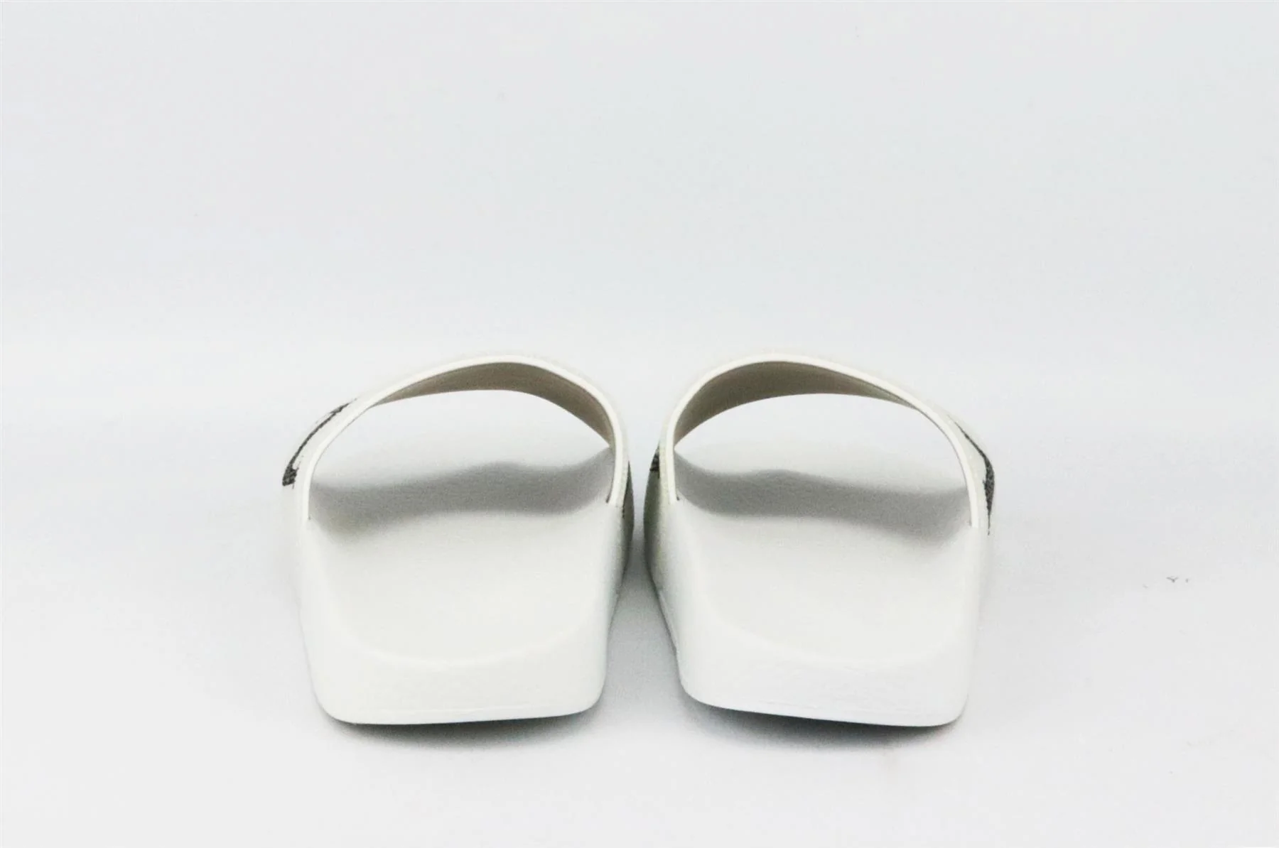 VALENTINO GARAVANI CRYSTAL EMBELLISHED FAUX LEATHER SLIDES EU 38 UK 5 US 8 - Image 4