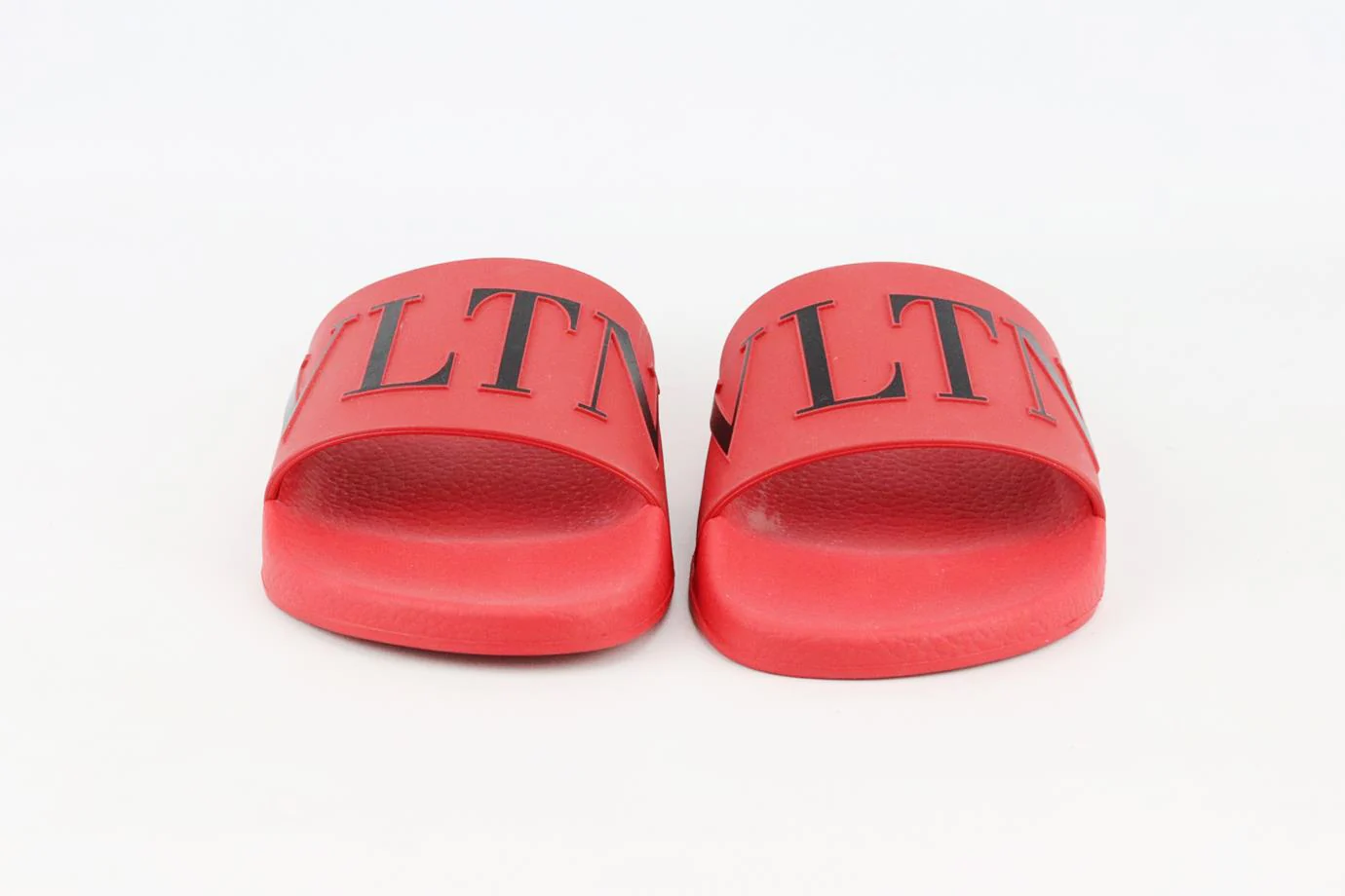 VALENTINO GARAVANI LOGO PRINT RUBBER SLIDES EU 38 UK 5 US 8 - Image 3