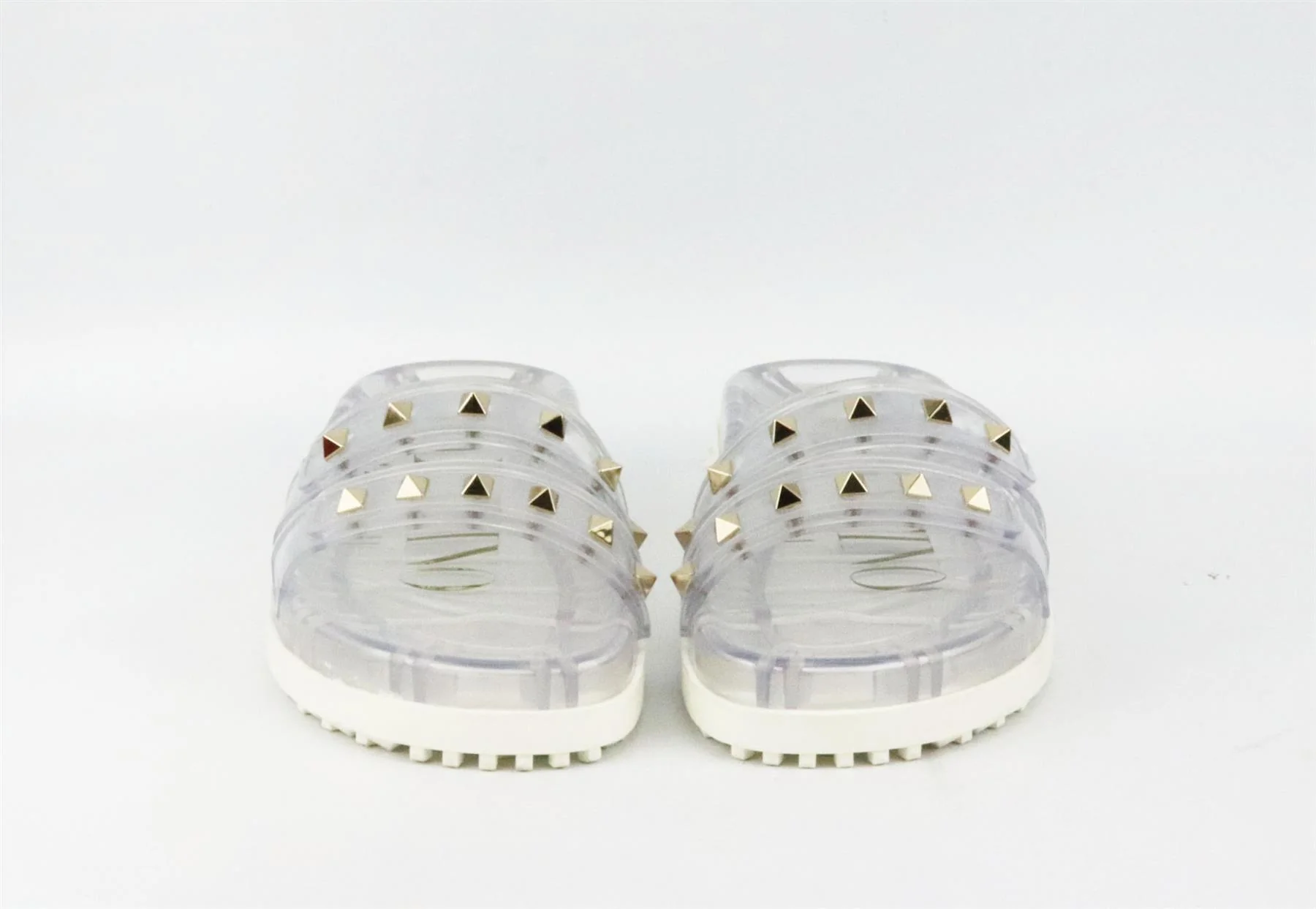 VALENTINO GARAVANI ROCKSTUDE RUBBER PLATFORM SLIDES EU 38 UK 5 US 8 - Image 3
