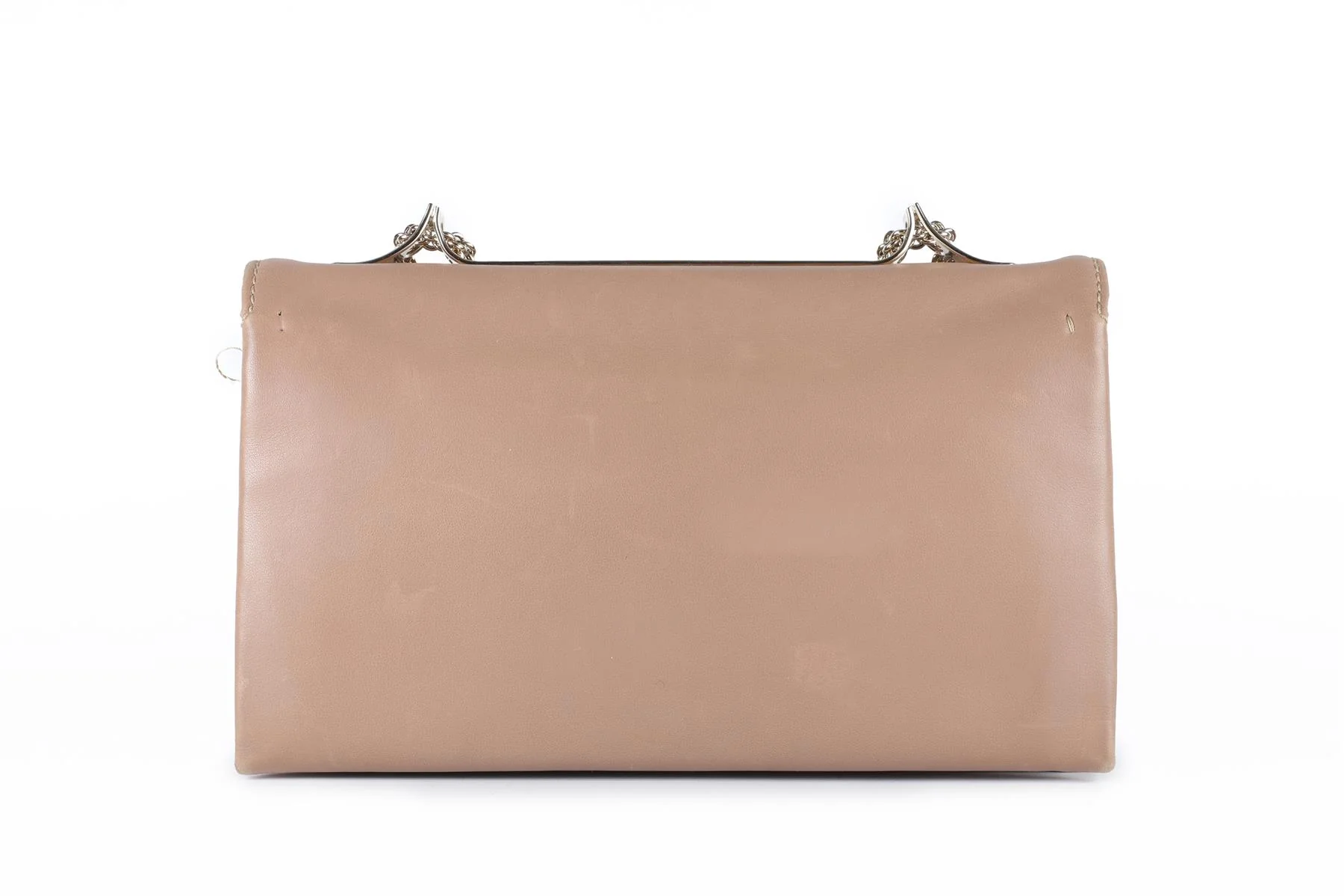 VALENTINO GARAVANI TAUPE VA VA VOOM LEATHER SHOULDER BAG - Image 7