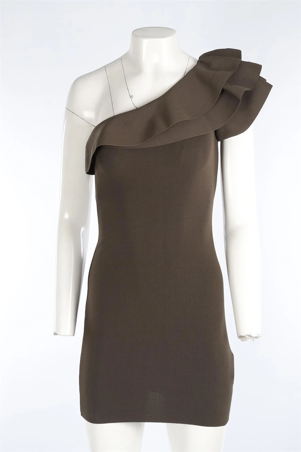 VALENTINO GREEN KNIT MINI DRESS XSMALL - Image 2