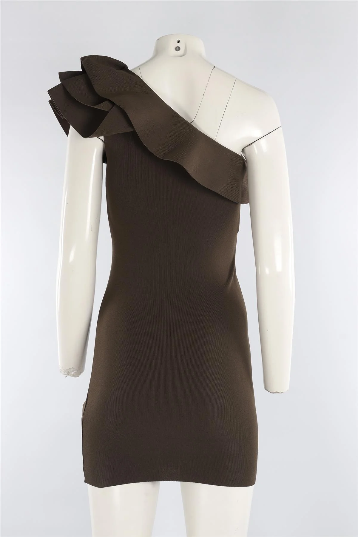 VALENTINO GREEN KNIT MINI DRESS XSMALL - Image 4