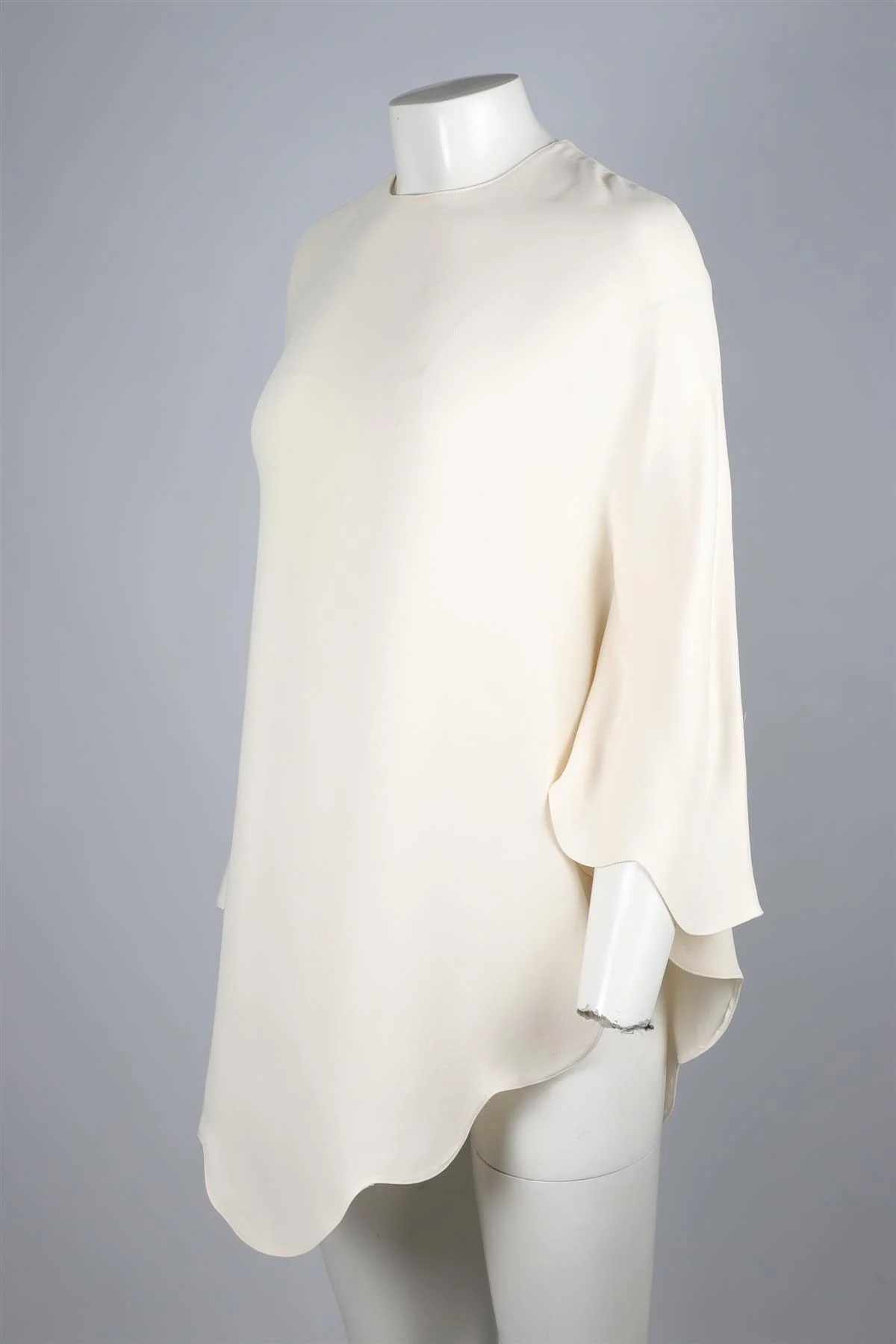 VALENTINO IVORY SILK TOP IT 38 UK 6 - Image 3