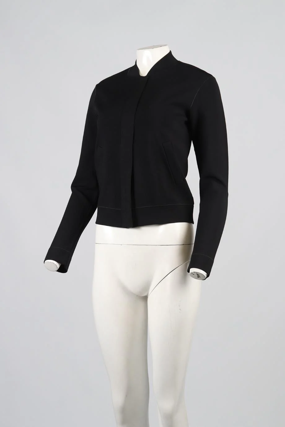 VALENTINO KNIT BOMBER JACKET SMALL - Image 3
