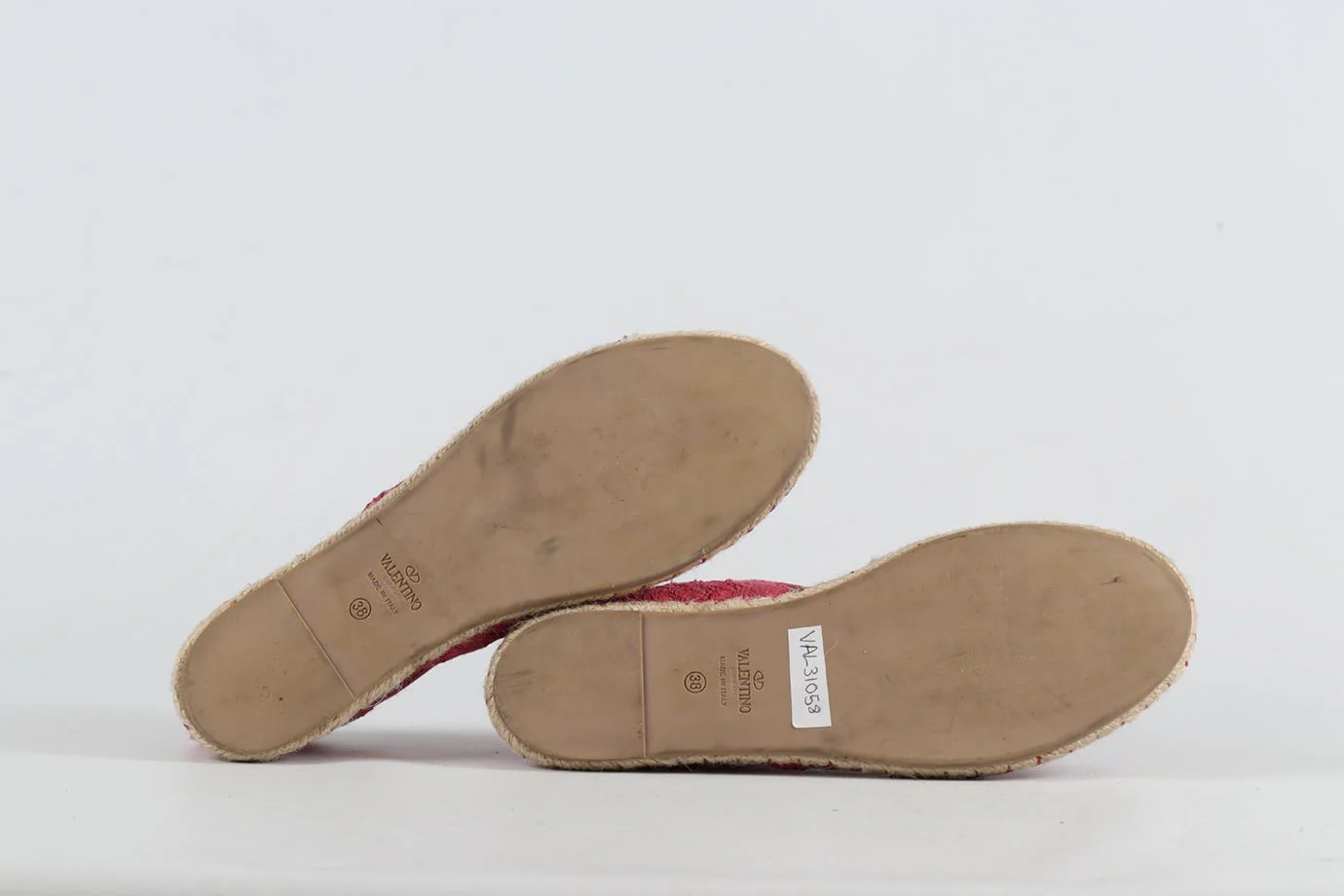 VALENTINO LACE AND LEATHER ESPADRILLES EU 38 UK 5 US 8 - Image 5