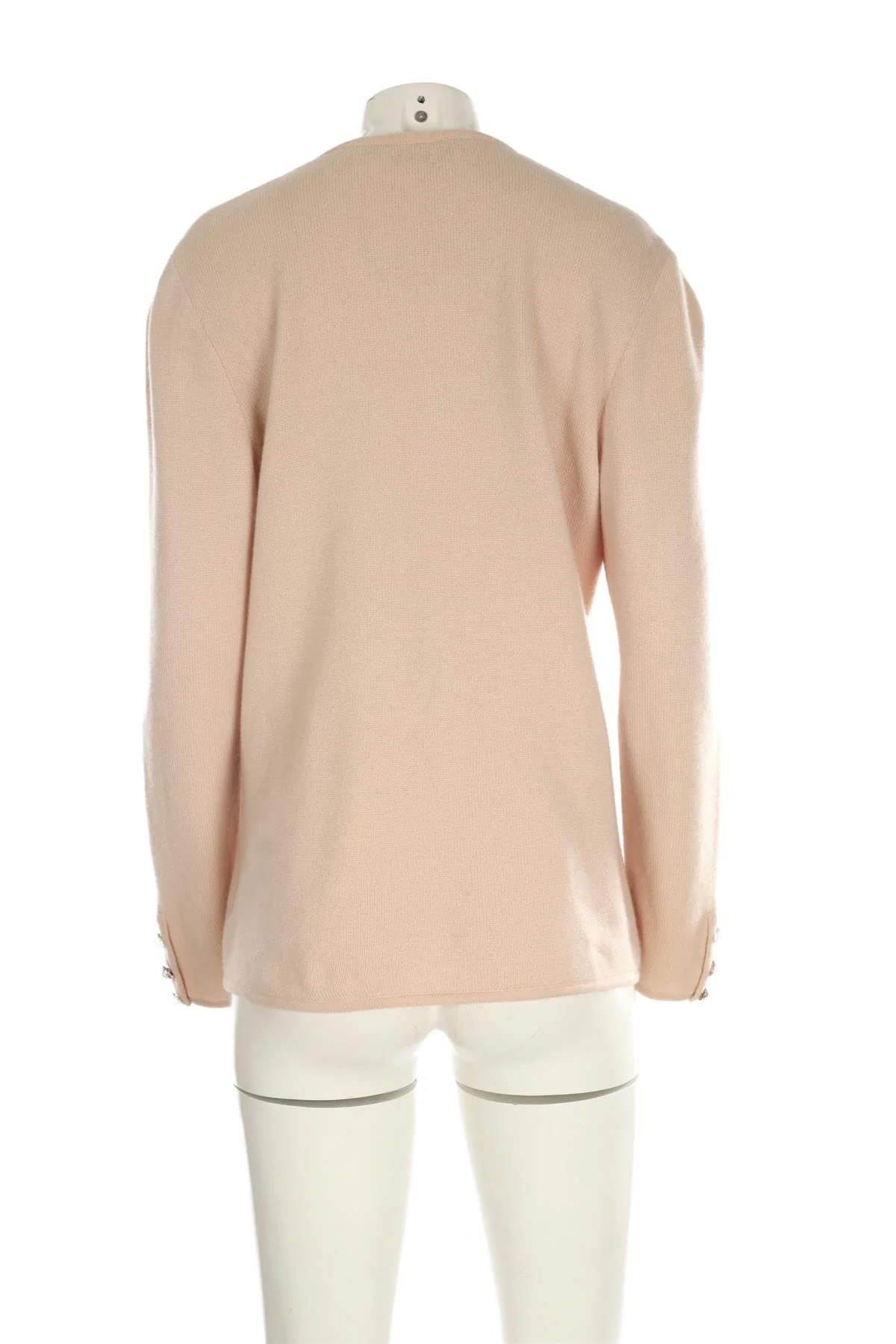 VALENTINO PINK VINTAGE CASHMERE CARDIGAN LARGE - Image 4