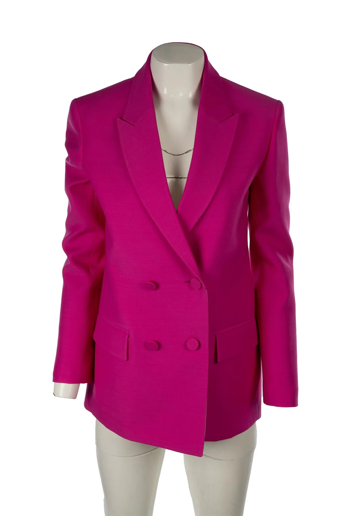 VALENTINO PINK WOOL BLAZER IT 38 UK 6 - Image 2