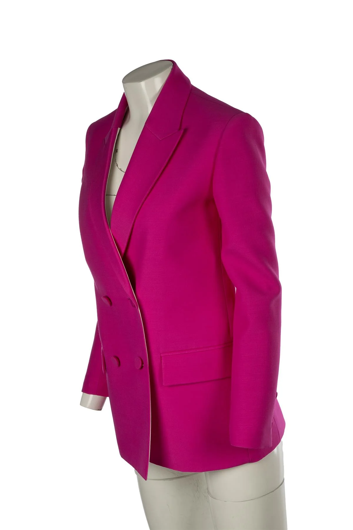 VALENTINO PINK WOOL BLAZER IT 38 UK 6 - Image 3