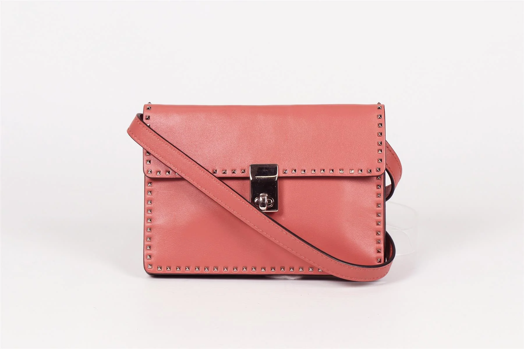VALENTINO ROCKSTUD LEATHER SHOULDER BAG - Image 2