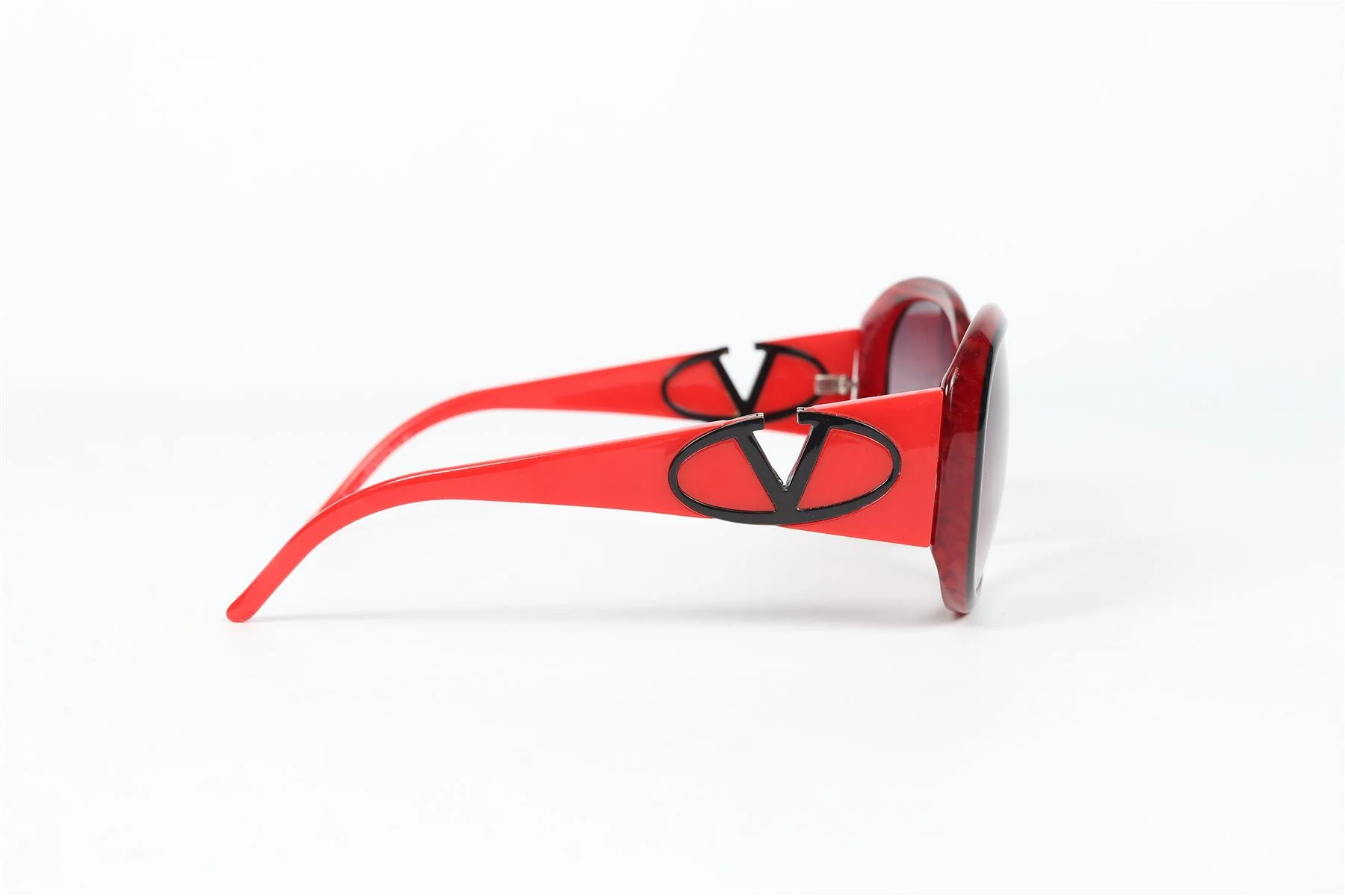 VALENTINO SQUARE FRAME ACETATE SUNGLASSES - Image 5