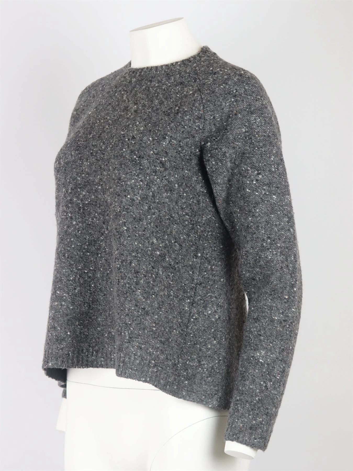 VALENTINO TEXTURED WOOL SWEATER SMALL - Image 3