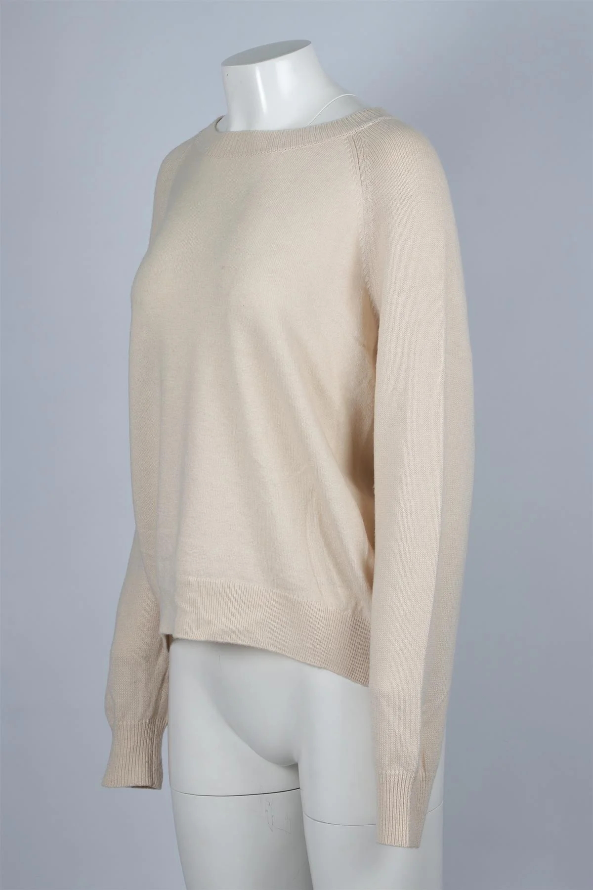 VANESSA BRUNO CREAM CASHMERE SWEATER LARGE - Image 3