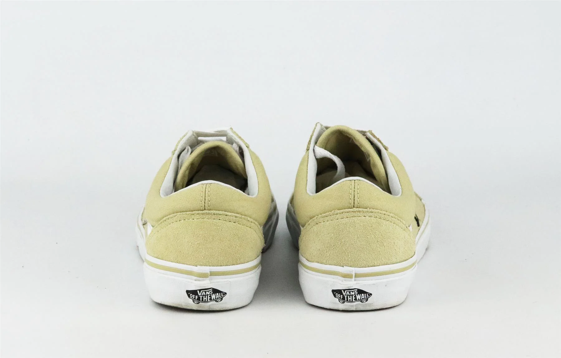 VANS OLD SKOOL EMBROIDERED CANVAS AND SUEDE SNEAKERS EU 38.5 UK 5.5 US 8 - Image 4