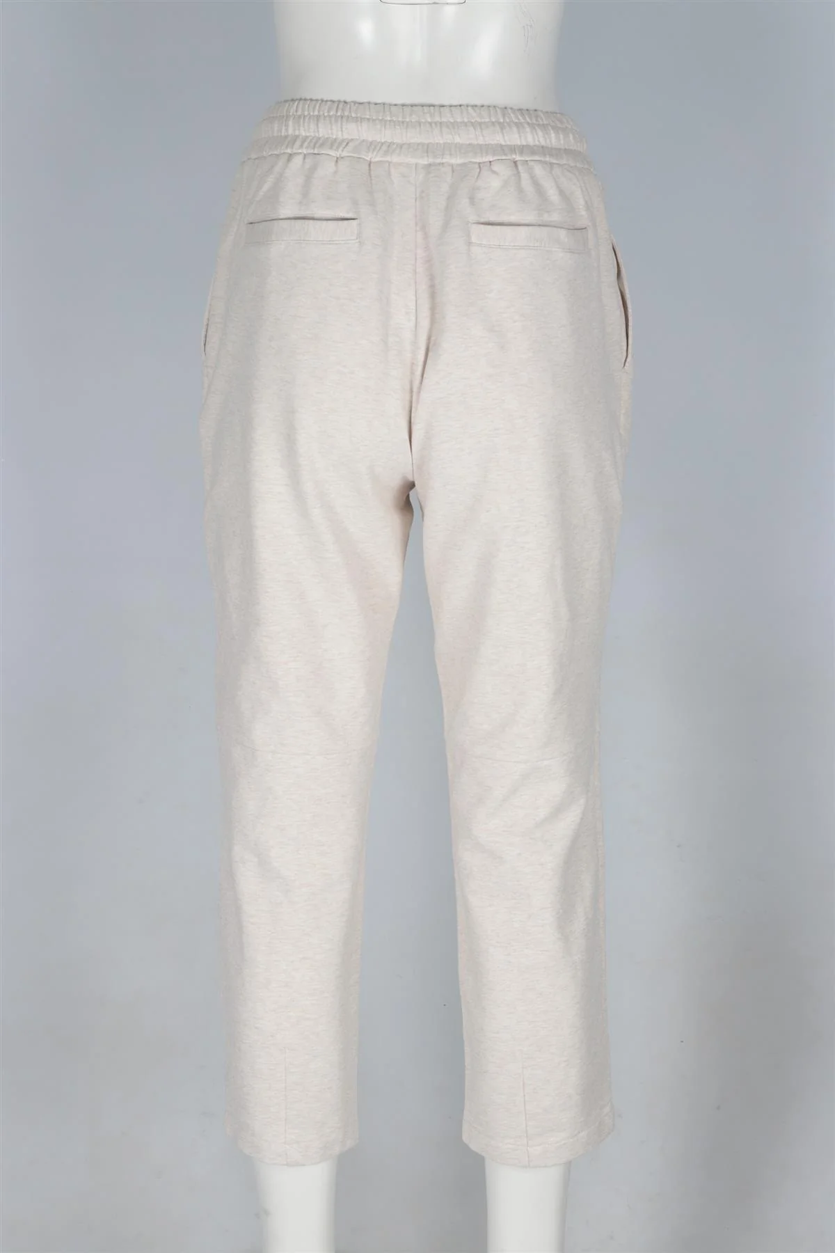 VARLEY BEIGE COTTON TRACK PANTS SMALL - Image 4