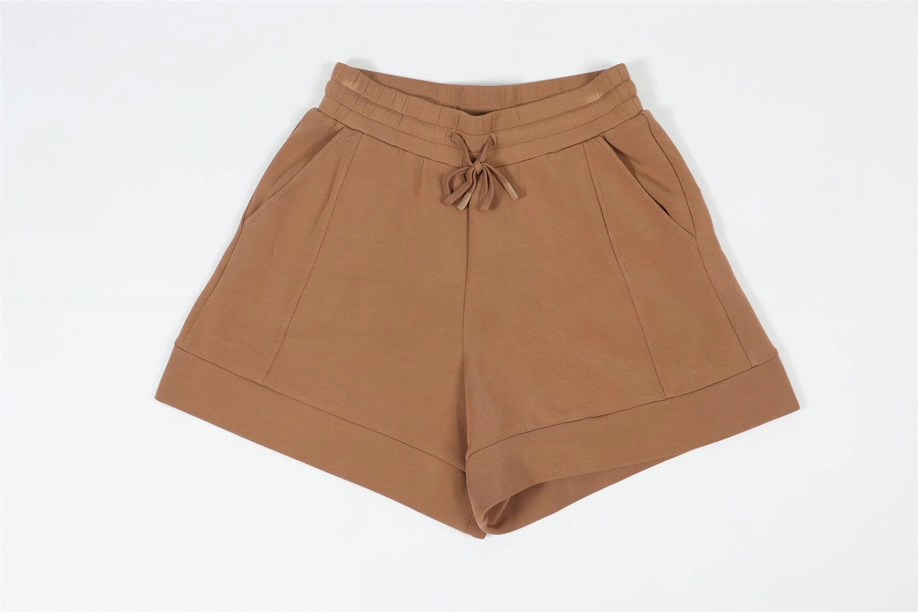 VARLEY BROWN JERSEY SHORTS MEDIUM - Image 2