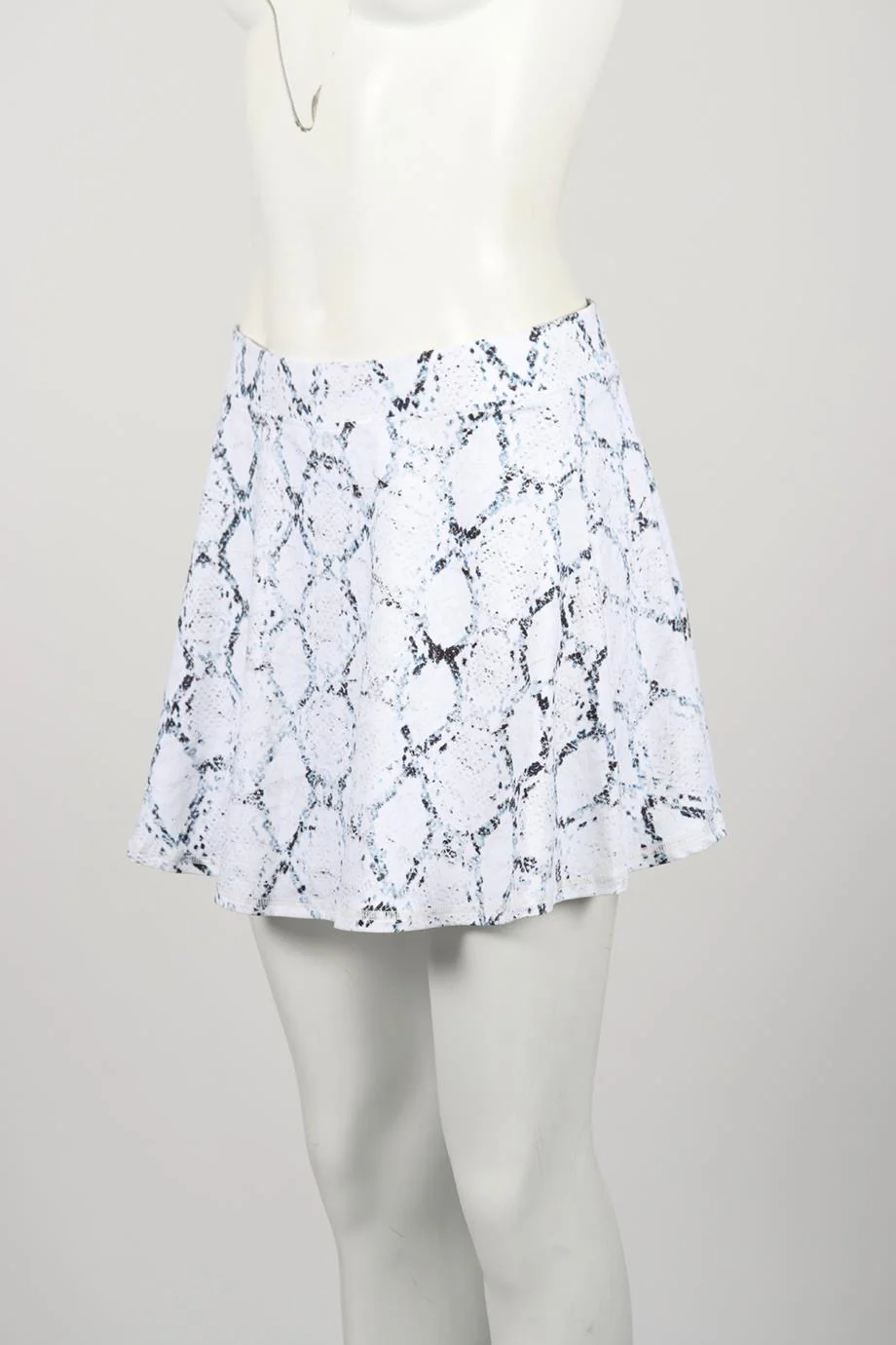 VARLEY PRINTED STRETCH JERSEY MINI SKIRT MEDIUM - Image 3