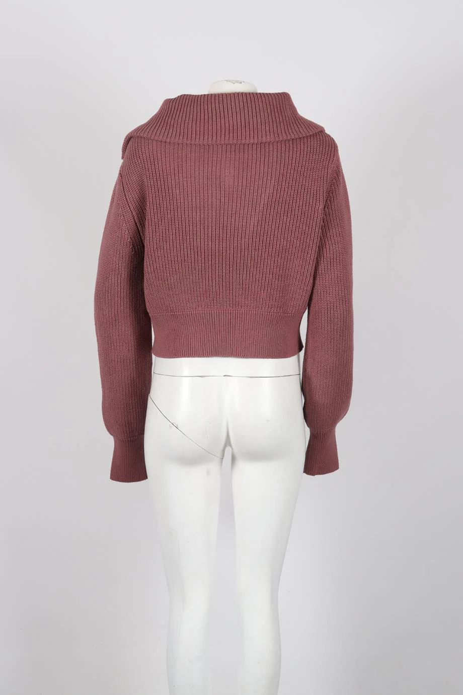 VARLEY RIBBED COTTON SWEATER SMALL - Image 4