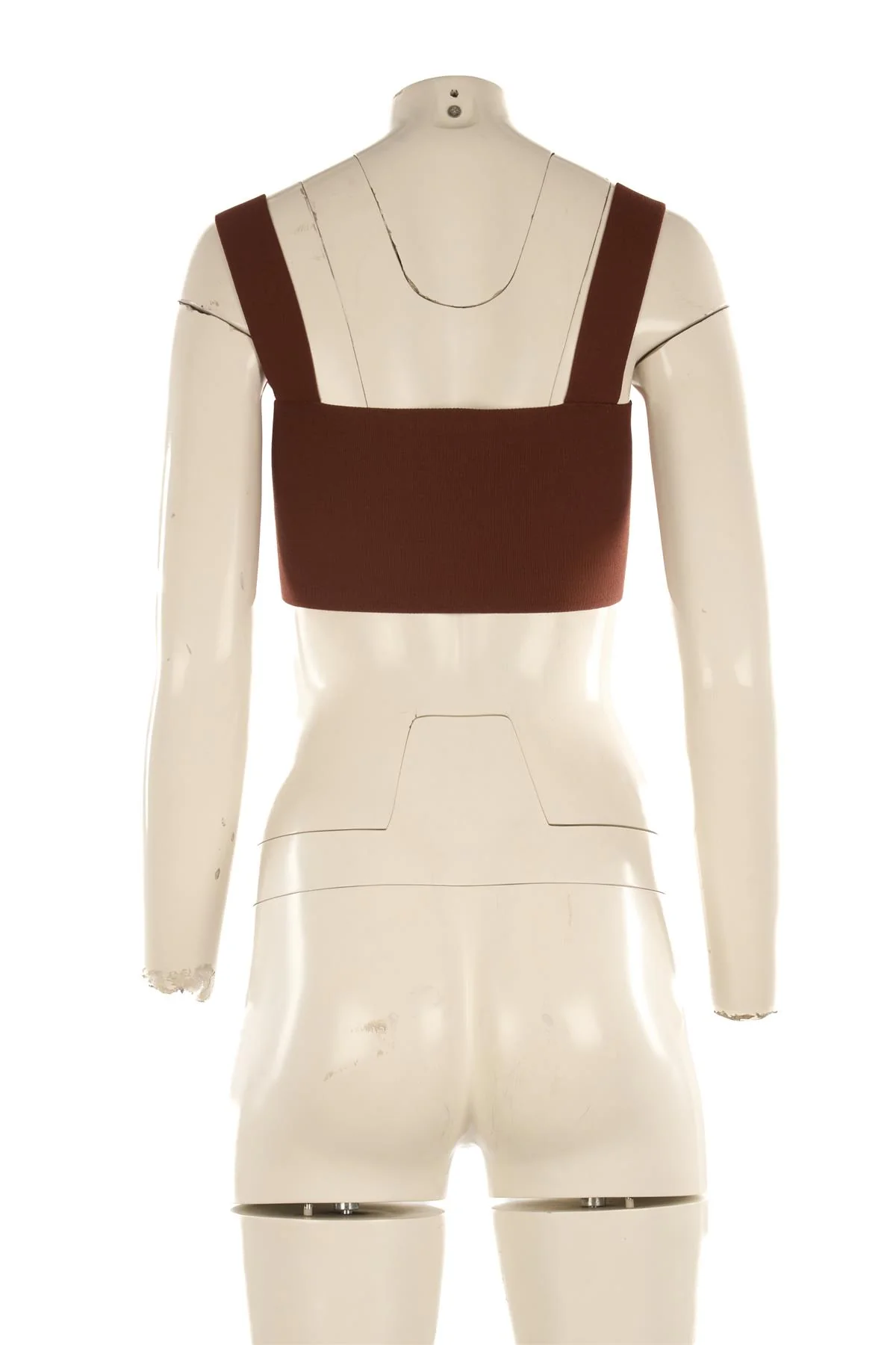 VB BODY BROWN KNIT TOP UK 8 - Image 4