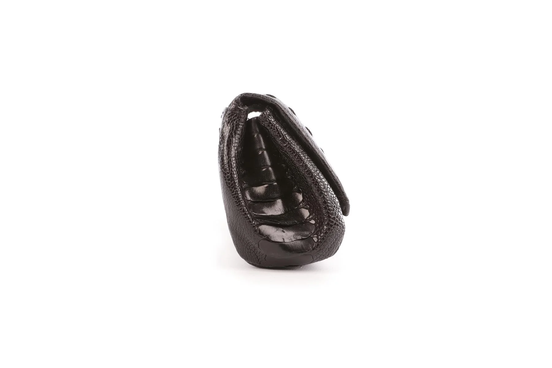 VBH BLACK SNAKESKIN CLUTCH - Image 4
