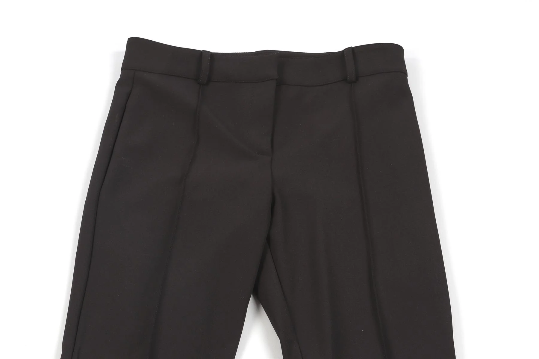 VERONICA BEARD BLACK FLARED PANTS US 4 UK 8 - Image 3