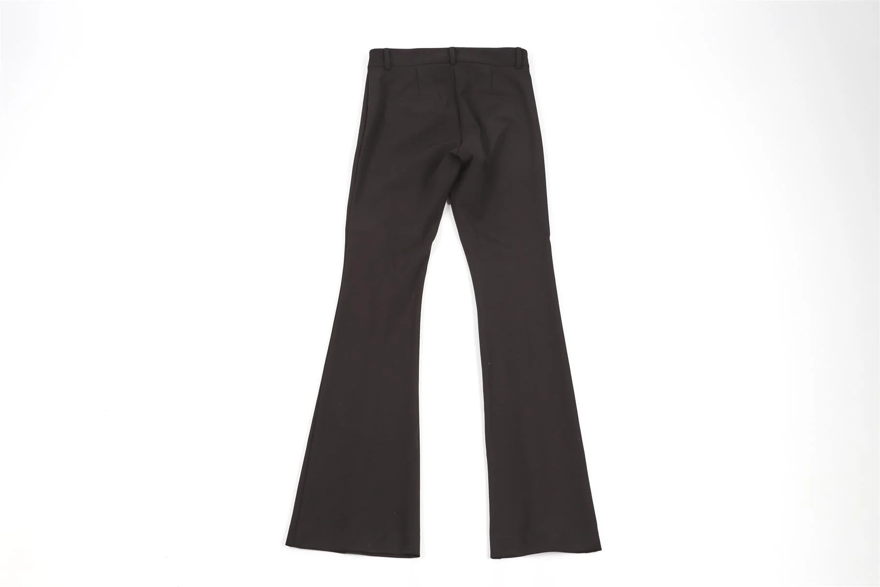 VERONICA BEARD BLACK FLARED PANTS US 4 UK 8 - Image 4