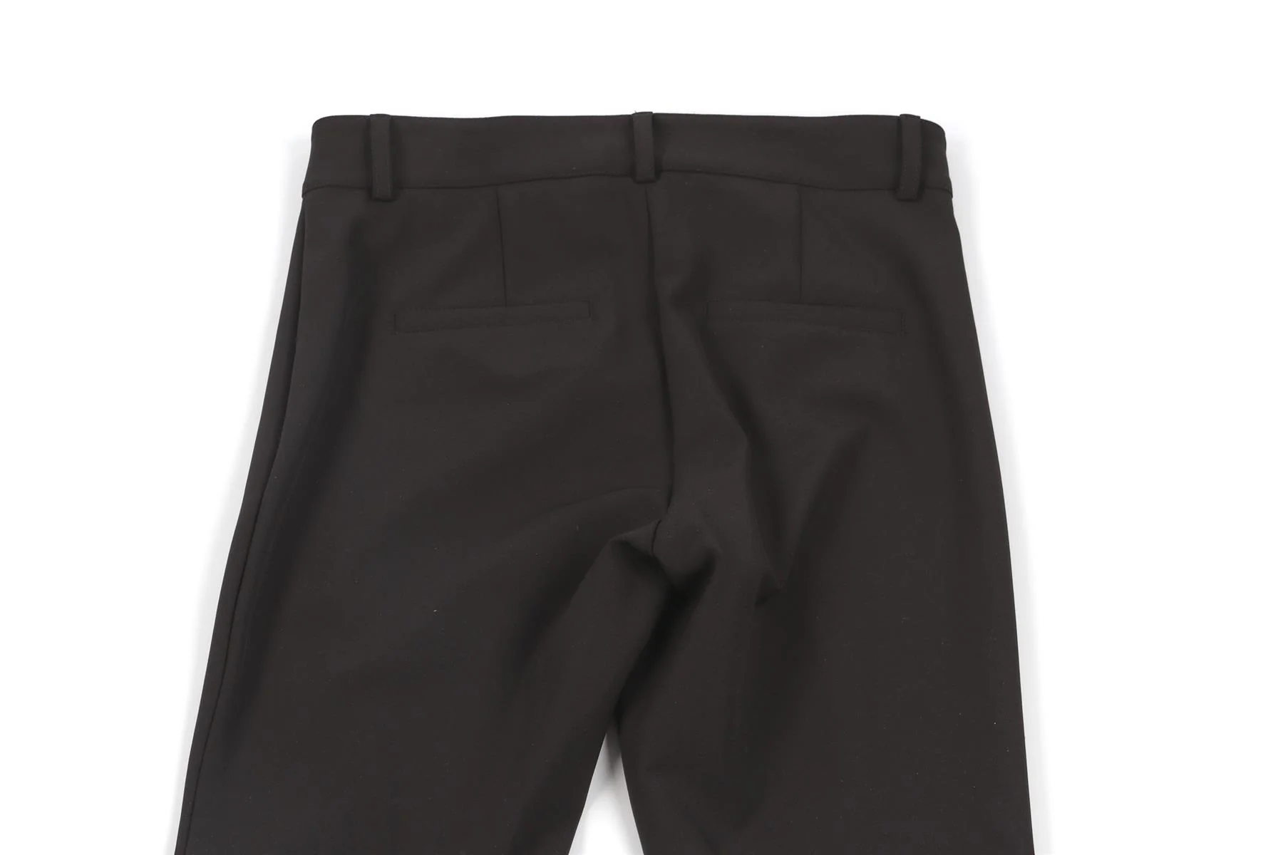 VERONICA BEARD BLACK FLARED PANTS US 4 UK 8 - Image 5