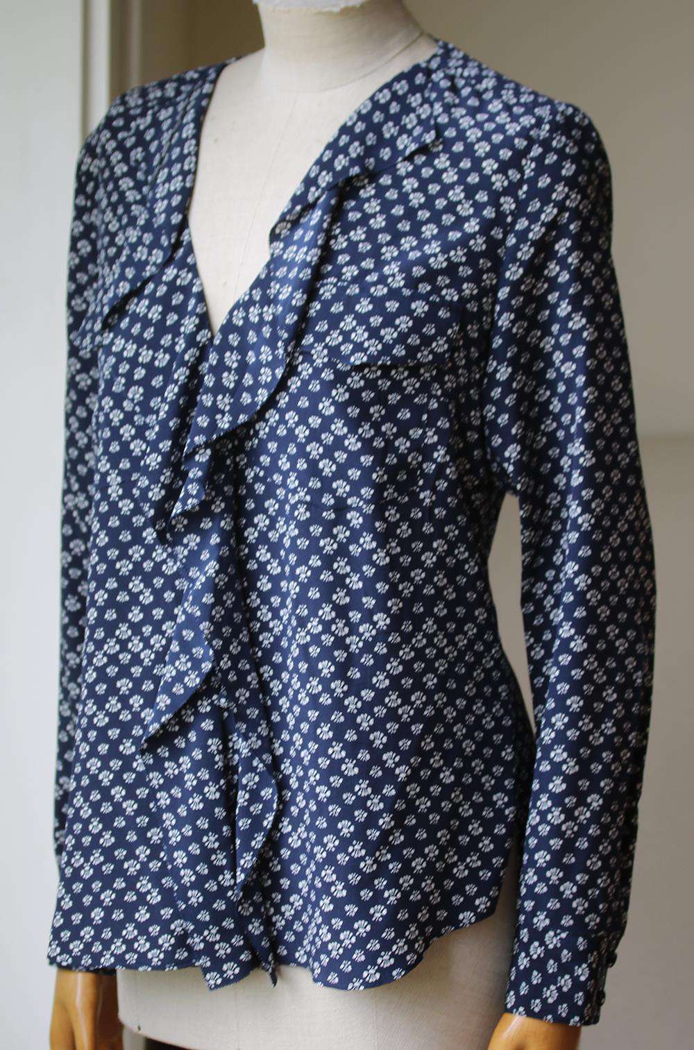 VERONICA BEARD HART BUTTON DOWN TOP US 6 UK 10 - Image 3