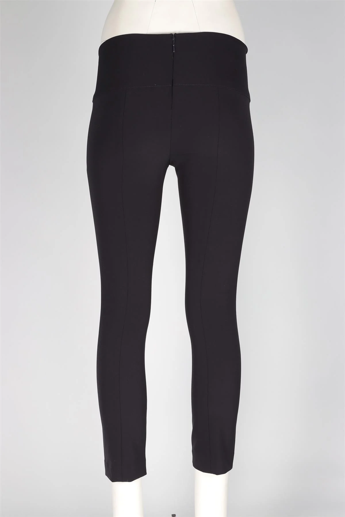 VERONICA BEARD NAVY CREPE SKINNY PANTS US 6 UK 10 - Image 4