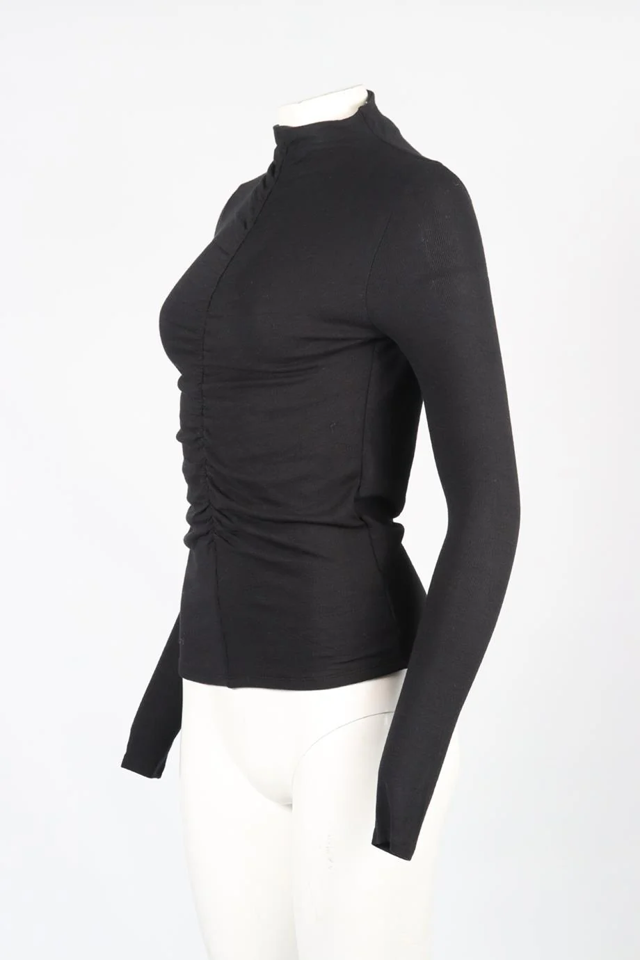 VERONICA BEARD RUCHED MODAL BLEND TOP SMALL - Image 3
