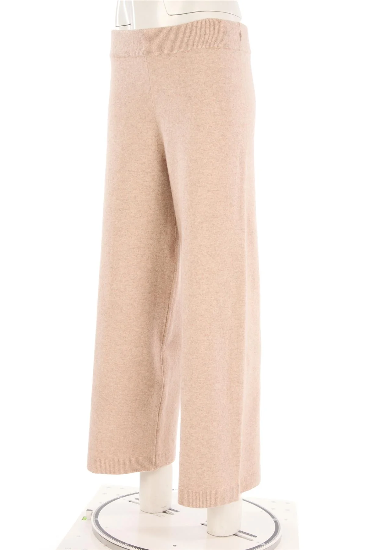 VERONICA BEIGE CASHMERE PANTS MEDIUM - Image 3