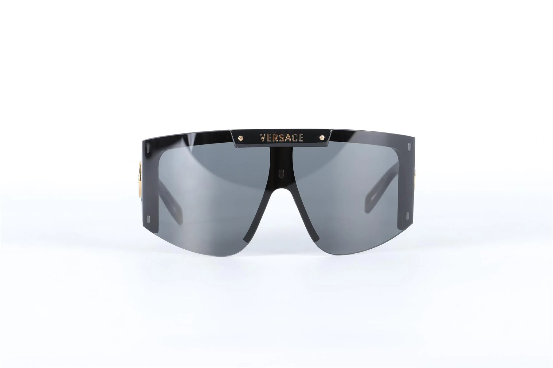 VERSACE BLACK VISOR SUNGLASSES - Image 3