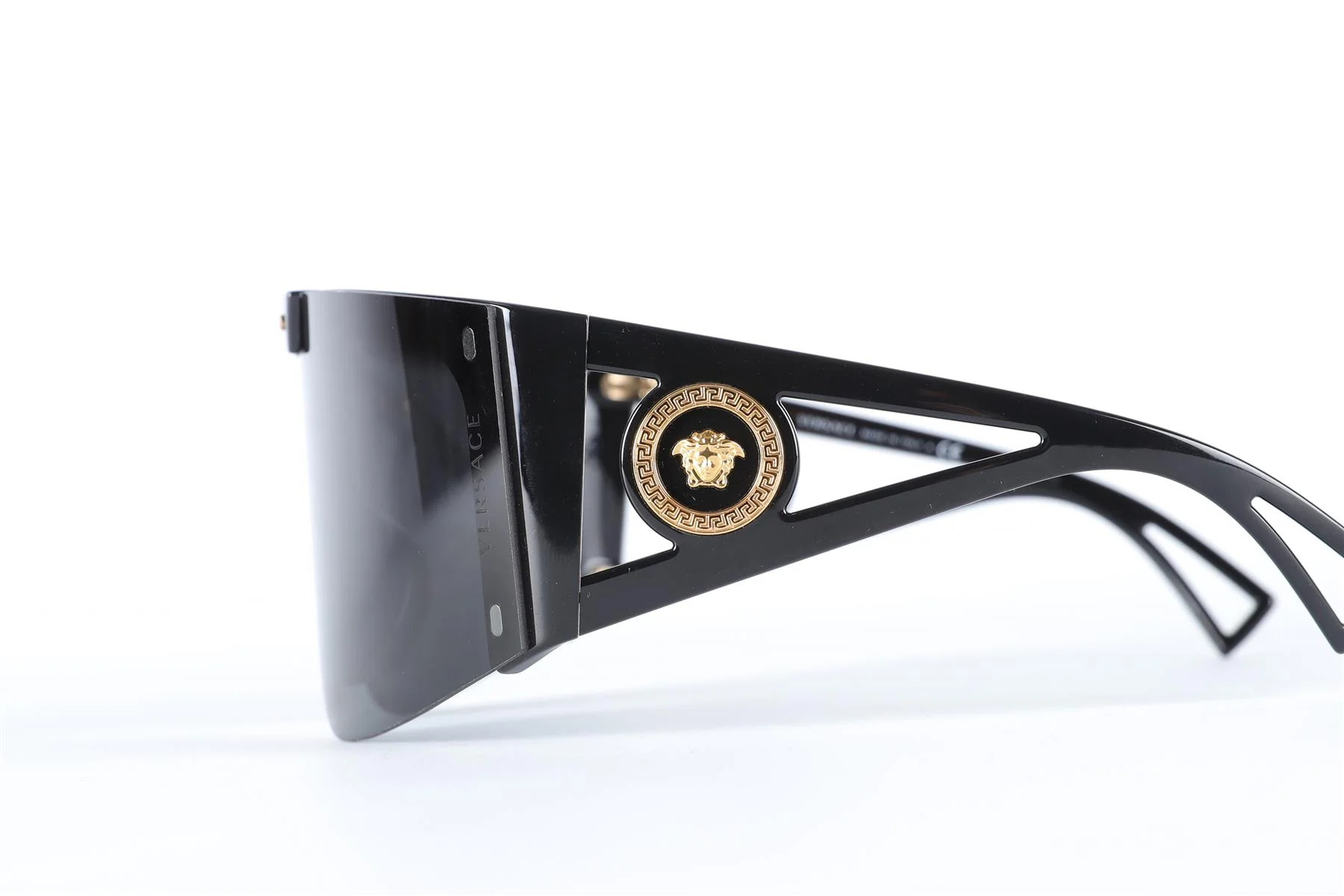 VERSACE BLACK VISOR SUNGLASSES - Image 5