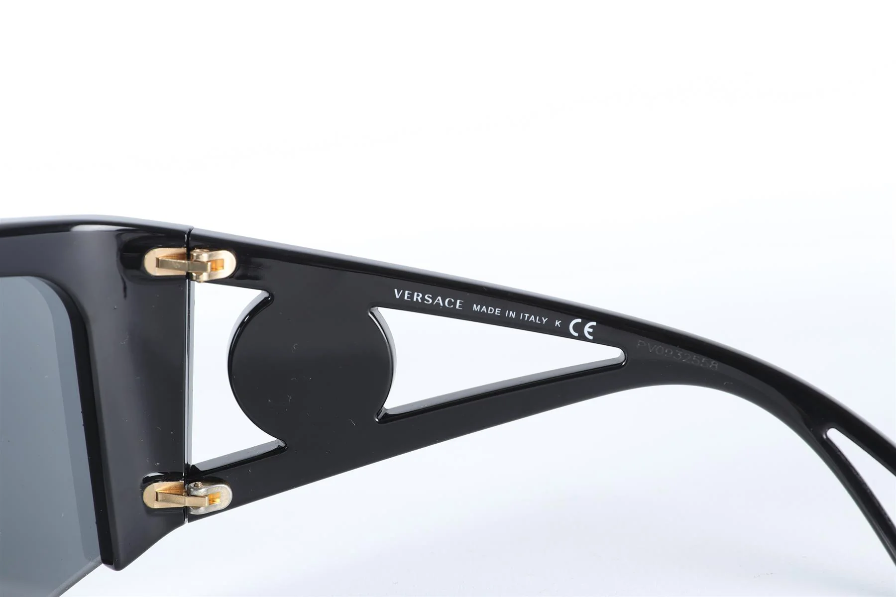 VERSACE BLACK VISOR SUNGLASSES - Image 6