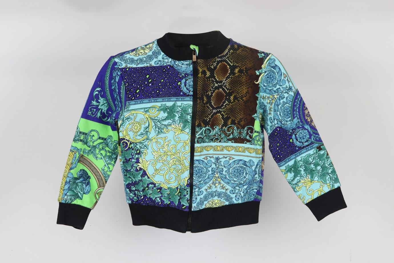 VERSACE KIDS BOYS COTTON JACKET 36 MONTHS - Image 2