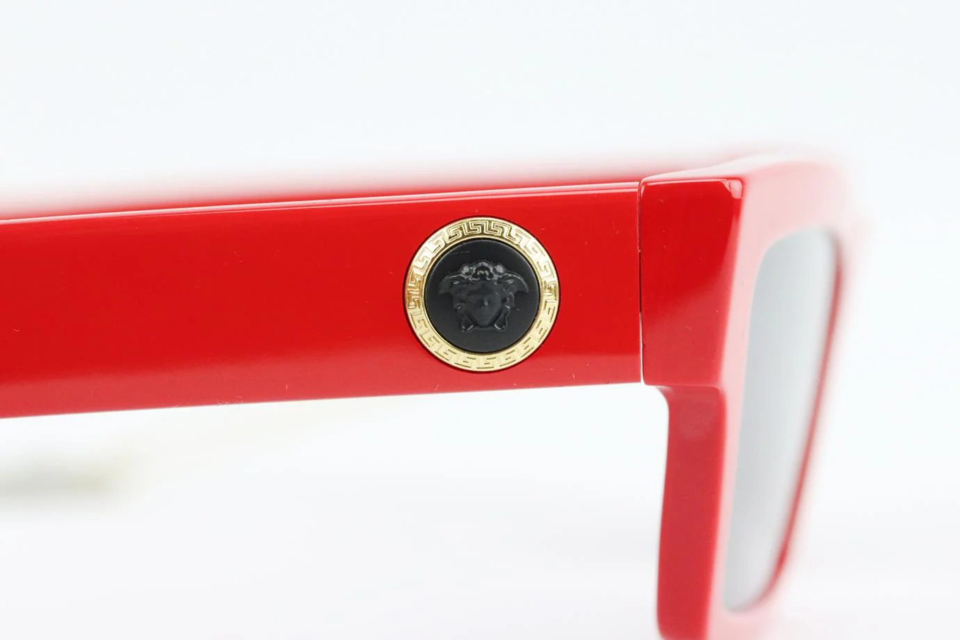 VERSACE RECTANGLE FRAME ACETATE SUNGLASSES - Image 5