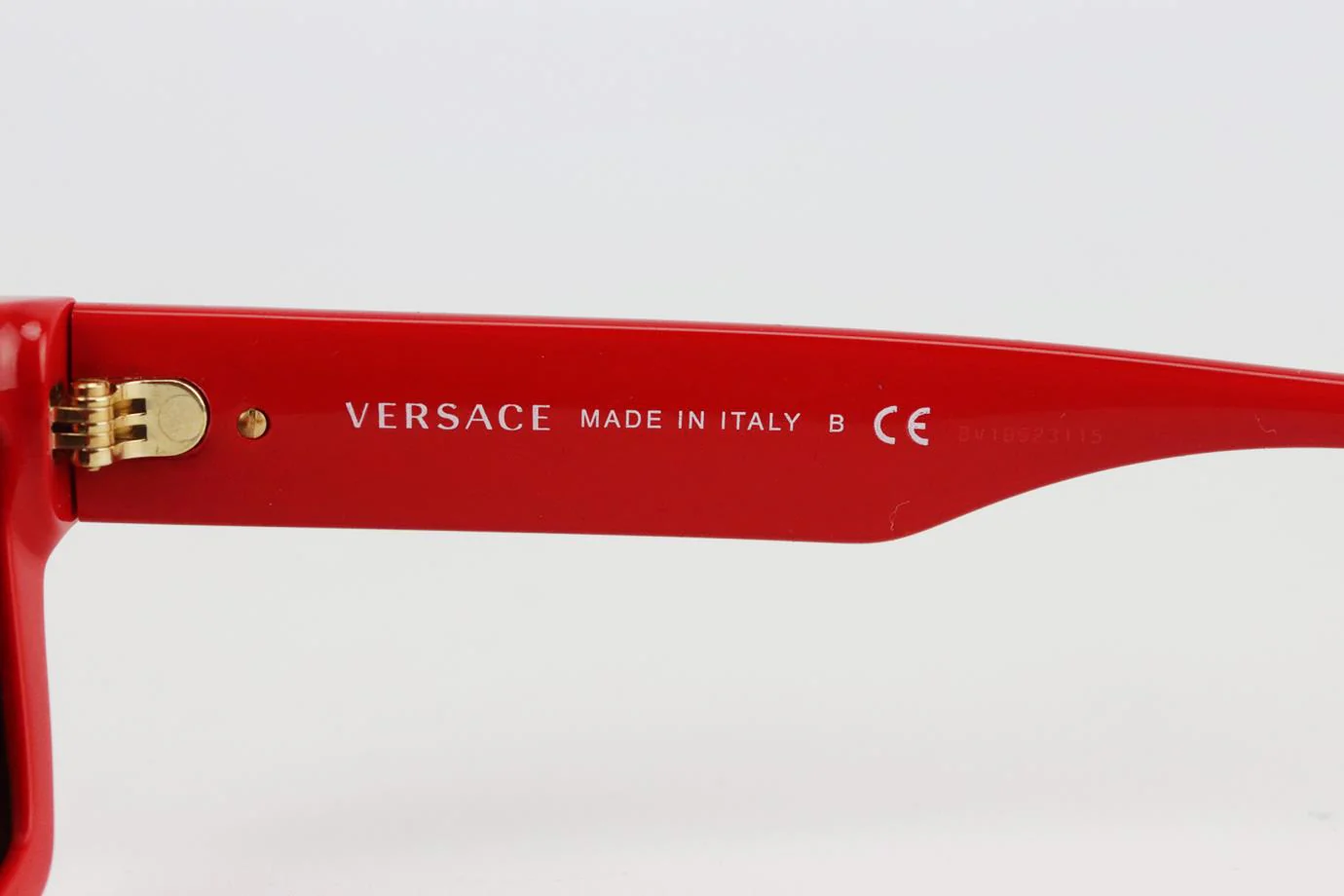 VERSACE RECTANGLE FRAME ACETATE SUNGLASSES - Image 7