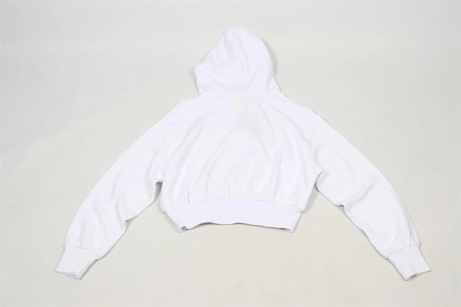 VERSACE WHITE KIDS GIRLS COTTON HOODIE MEDIUM - Image 4