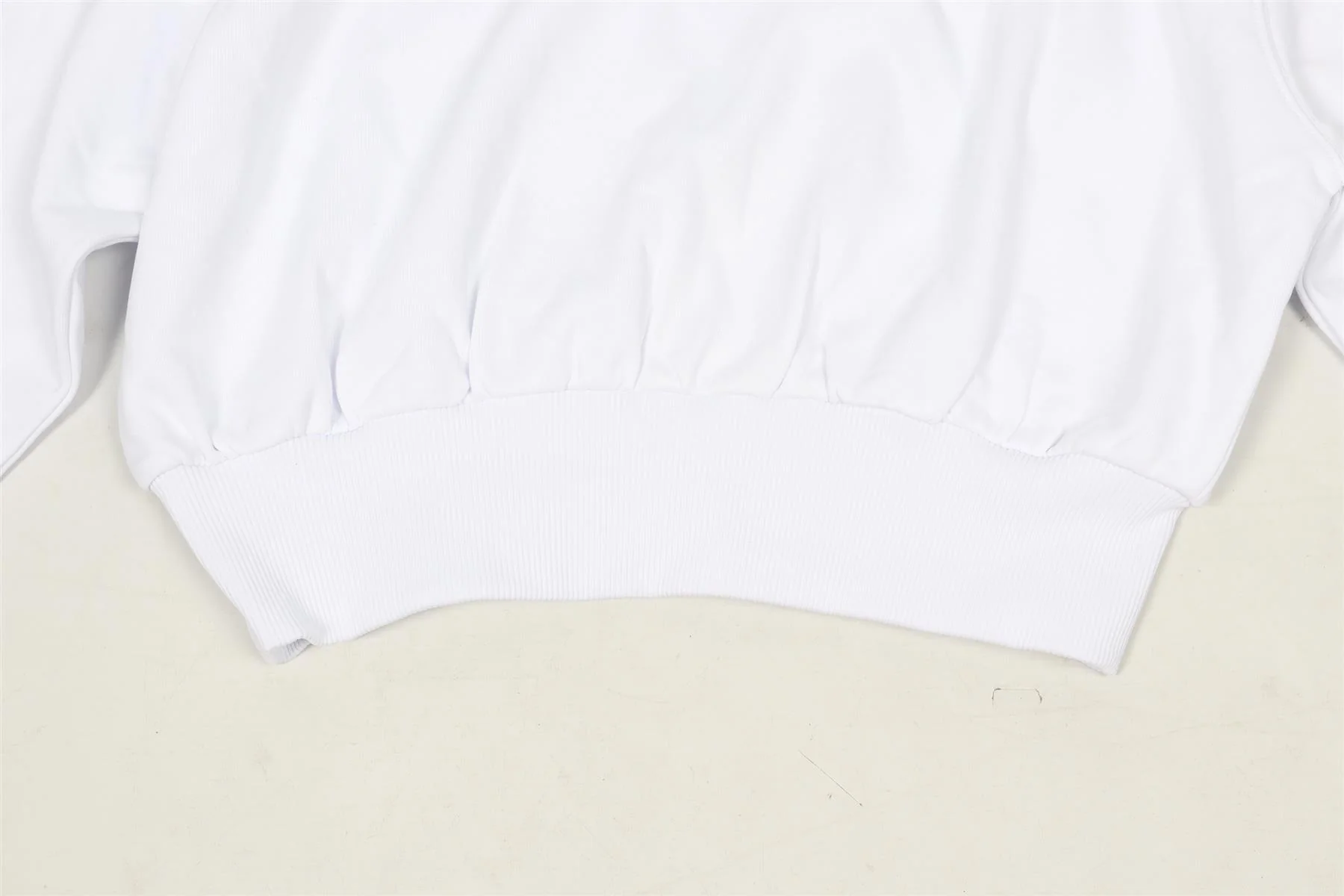 VERSACE WHITE KIDS GIRLS COTTON HOODIE MEDIUM - Image 5