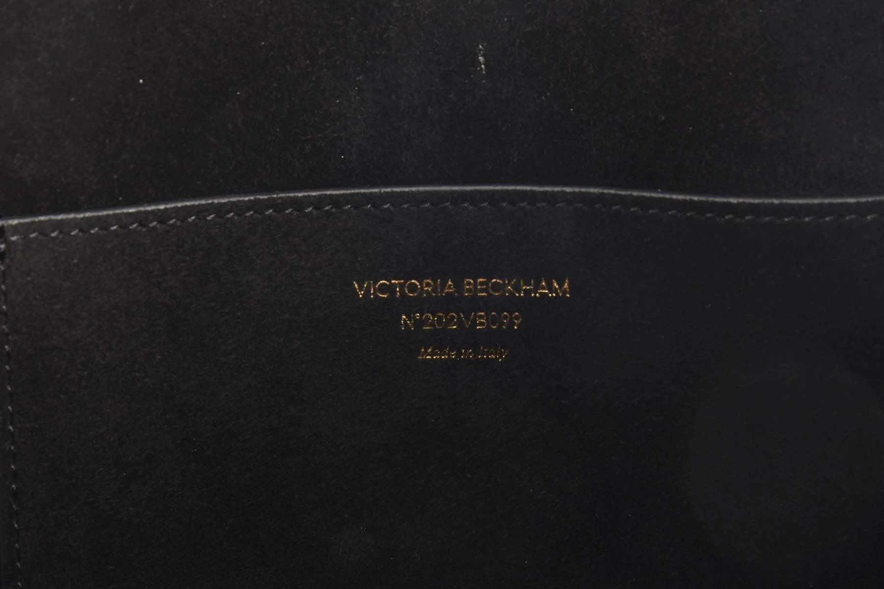 VICTORIA BECKHAM BLACK VICTORIA LEATHER TOTE BAG - Image 8