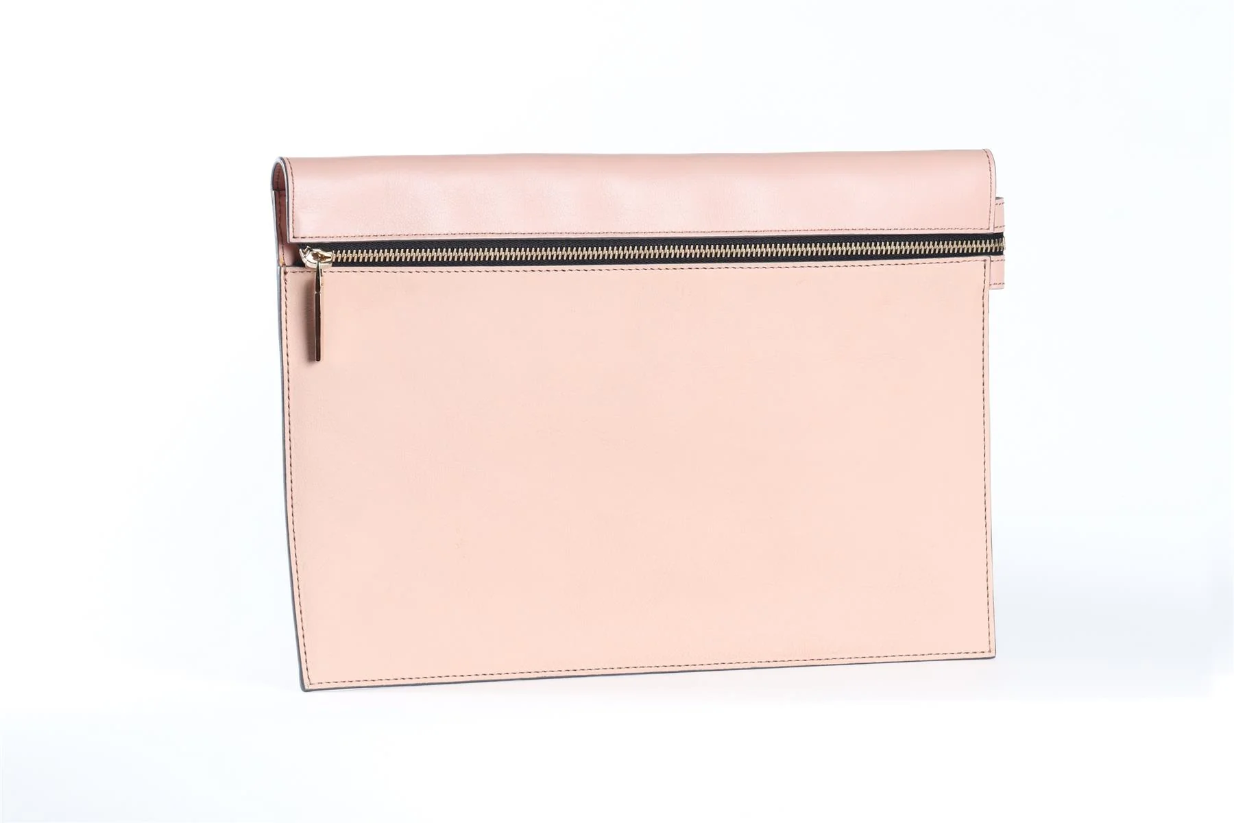 VICTORIA BECKHAM PINK LEATHER CLUTCH - Image 3
