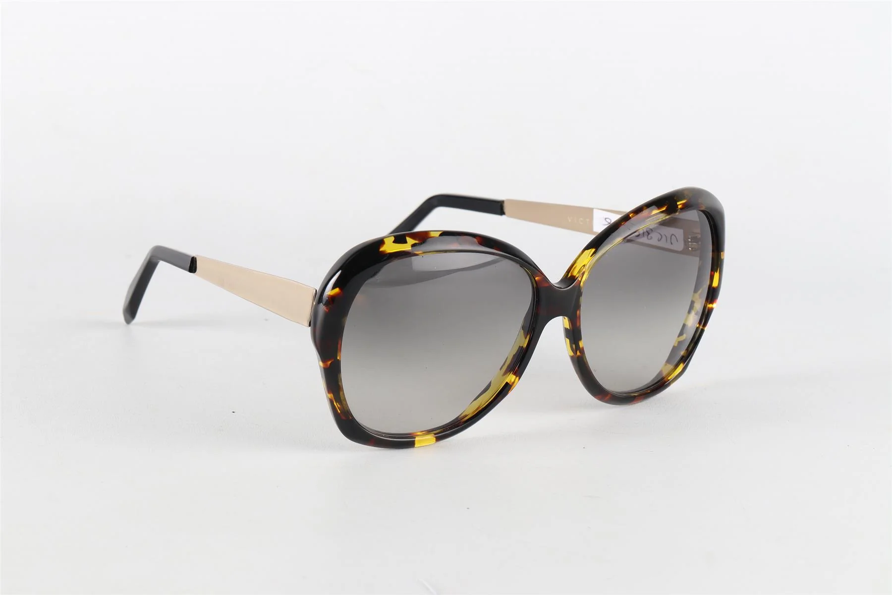 VICTORIA BECKHAM ROUND FRAME ACETATE SUNGLASSES ONE SIZE - Image 2