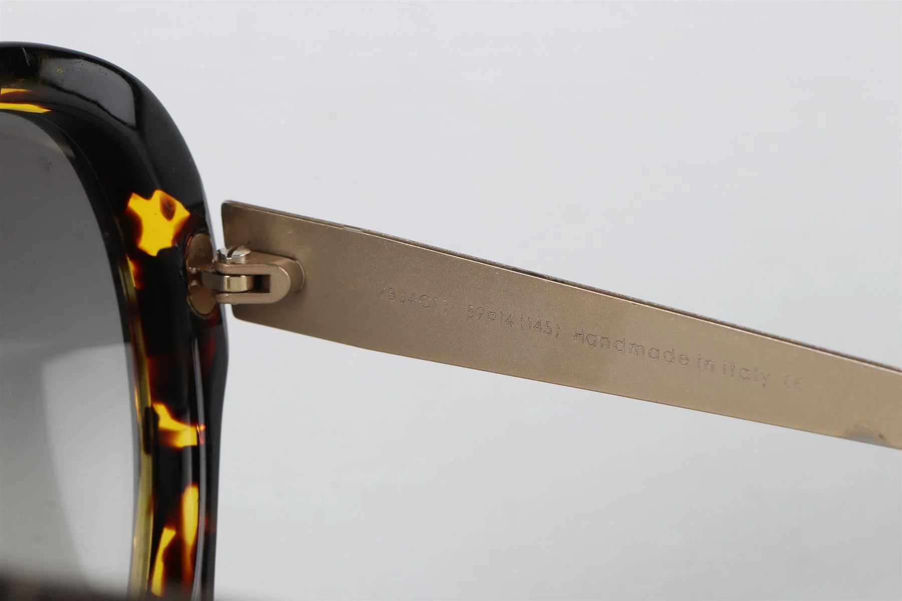 VICTORIA BECKHAM ROUND FRAME ACETATE SUNGLASSES ONE SIZE - Image 6