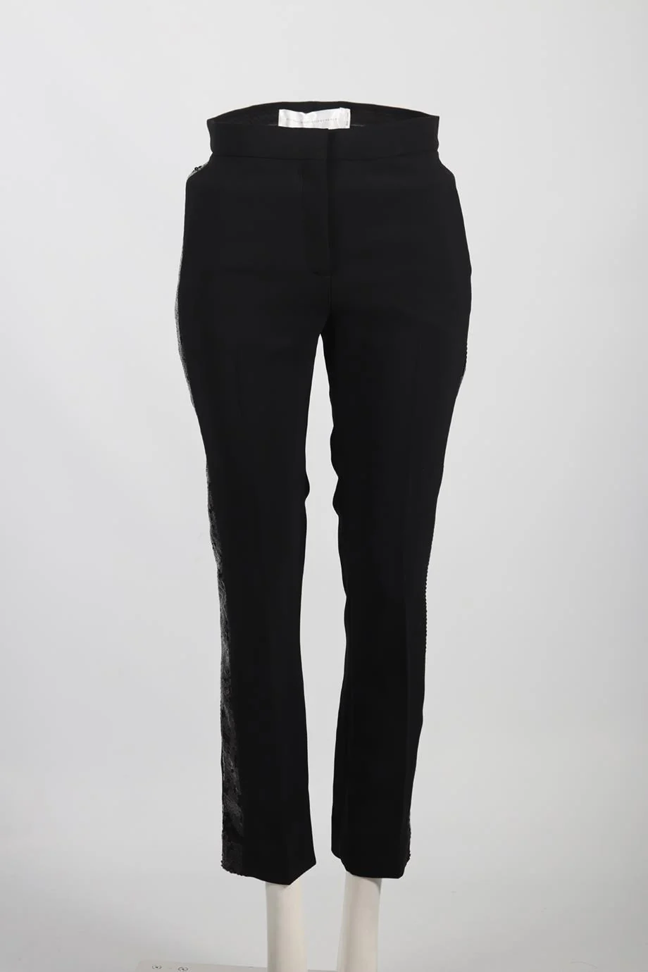 VICTORIA VICTORIA BECKHAM CREPE STRAIGHT LEG PANTS UK 4 - Image 2