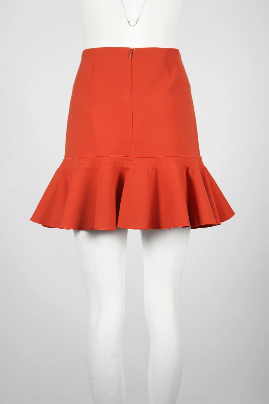 VICTORIA VICTORIA BECKHAM WOOL BLEND MINI SKIRT UK 10 - Image 4
